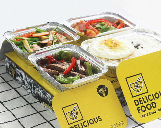 aluminum foil container for Takeaway