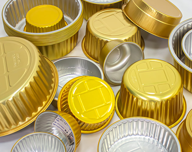 Smooth Wall  Aluminum Foil Container